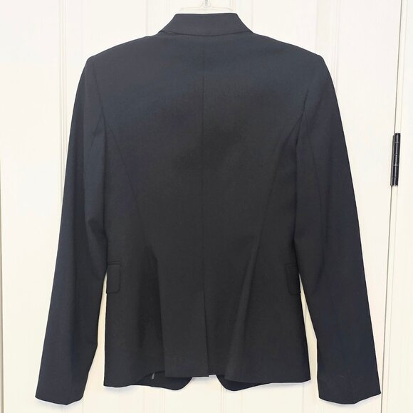 BURBERRY Black Women's Blazer - Size 4 - Picture 2 of 11